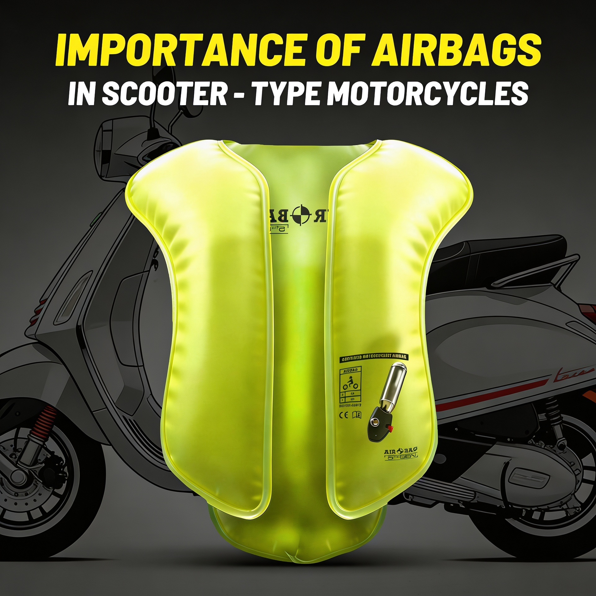 Airbag para scooter y ciudad: ¿Es una exageración o una necesidad real?