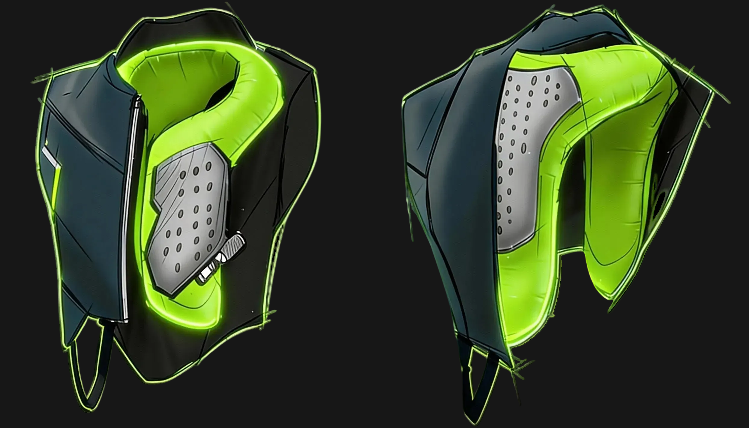 Historia de los airbags para motos