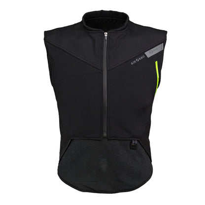 Vista frontal del módulo interior extraíble del sistema de airbag para la chaqueta de moto URBAN JACKET